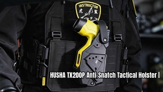 HUSHA apresenta novo coldre tático anti-arrebatamento para TX200P