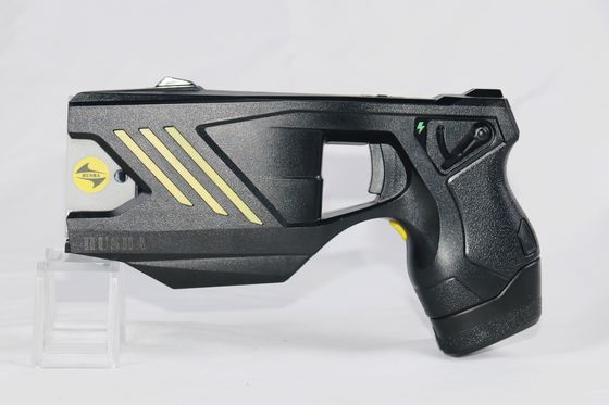 comprar Disparos duplos Pistolas de atordoamento da Polícia Militar TX200P com IP57 impermeável e dois lasers e luz LED Fabricação em linha
