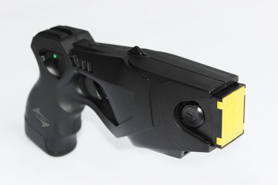 comprar Pistola de Choque Profissional HUSHA TX100C com Tensão de Saída de 55KV, Mira a Laser e Contagem Regressiva de 5 Segundos para Forças de Segurança Fabricação em linha