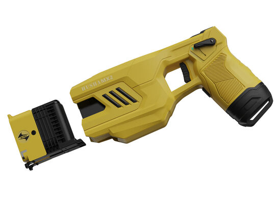 Comprar Pistola de Choque TX200U Dual-Shot da HUSHA com IP57 à Prova d'Água e Tensão de Saída de 55±5KV para Aplicação da Lei Fabricação em linha