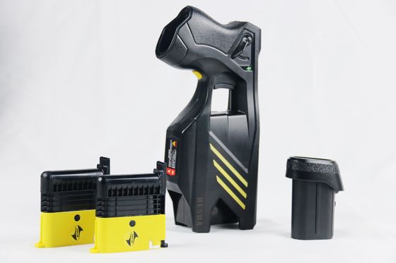 Arma de choque IP57 à prova d'água HUSHA TX200P com cartuchos duplos e display digital para aplicação da lei
