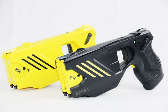 Arma de choque HUSHA de tiro duplo com bateria de 7,4V 1400mAh e arma de defesa à prova d'água IP57
