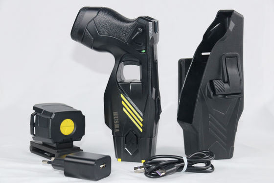Pistola de Choque HUSHA à Prova d'Água IP57 com Tensão de Saída de 55KV e Bateria Recarregável para Aplicação da Lei