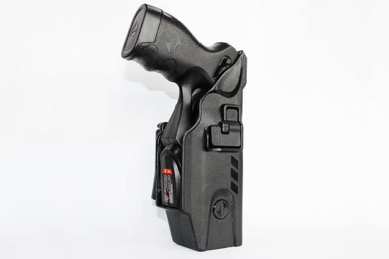 Pistola de Choque Profissional HUSHA 55±5KV com Tensão de Saída, Alcance Máximo de 7m e Contagem Regressiva de 5S para Aplicação da Lei