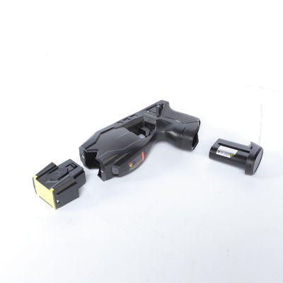 Pistola de Choque HUSHA TX100Z com Tensão de Saída de 55±5KV, Alcance Máximo de 6m e Contagem Regressiva de 5S para Aplicação da Lei Segura