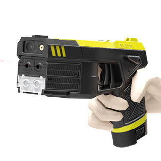 HUSHA PX400 Dual Cartucho Pepper e Restraint Launcher com alcance de tiro de 6m e IP57 impermeável